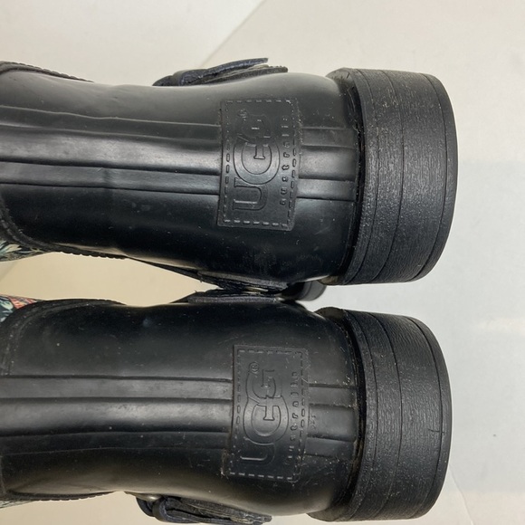 UGG Sivada Strawberry Thief Liberty Print Rain Boot Sz. 7 Wellies Collab Winter - Picture 7 of 16